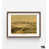 Brown Framed Print with Mat