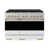 Satin Stainless Steel/White/Champagne Bronze