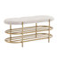 Banc de rangement en velours Rosheda-983446017