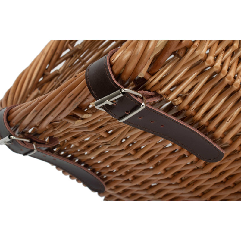 Wicker Heritage Oval Bicycle Basket