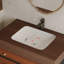 Meuble-lavabo autoportant de 30 po avec lavabo en céramique, 3 tiroirs et 1 armoire de rangement avec poignées dorées-172157146