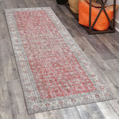 Handcrafted Bohemian-Inspired Print Soft Pile Rug with Intricate Geometric Design for Stylish Home Decor Accent