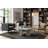 Largo Grey Rectangular Coffee Table with Concrete Spray Top