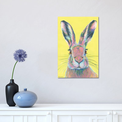 Mad March Hare by Kirstin Wood - Painting on Canvas