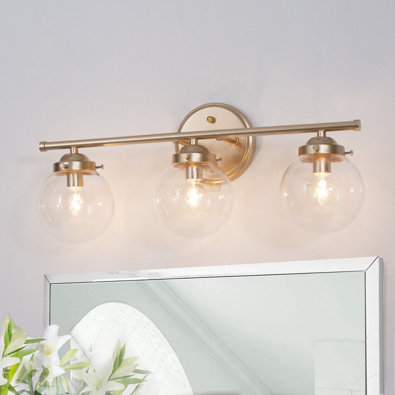 Anamda Dimmable Vanity Light, 3, Gold