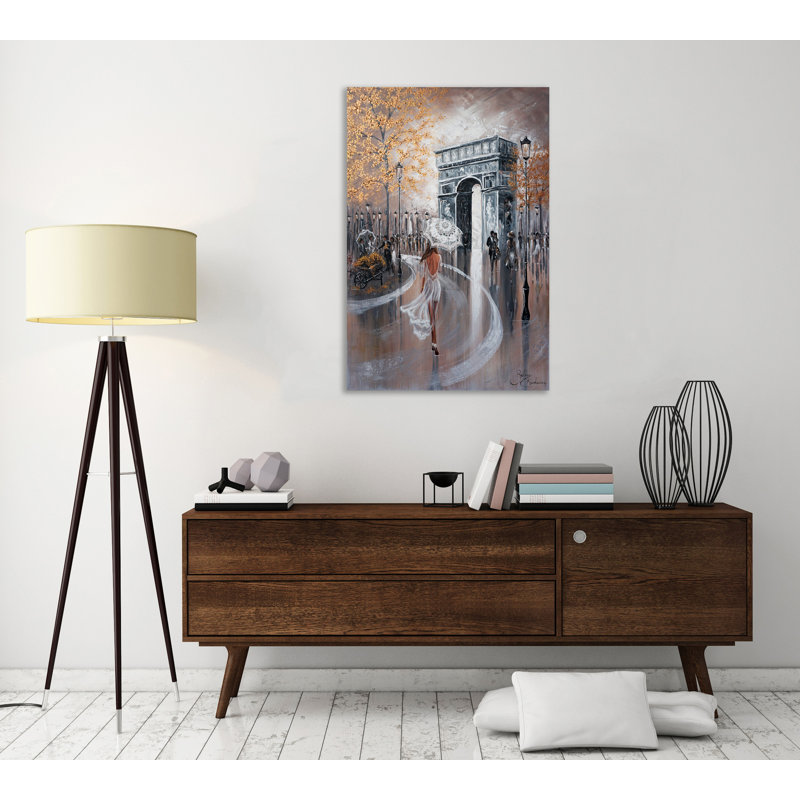 Flair, Paris II by Isabellla Karolewicz - Wrapped Canvas Print, 122 cm H x 81 cm W
