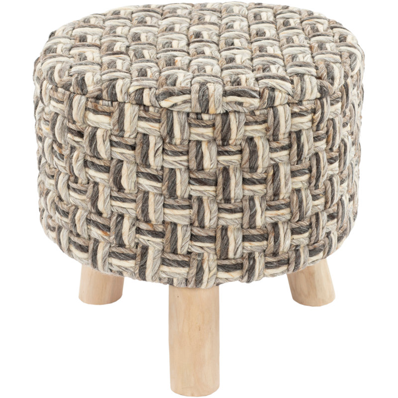 Balliet Solid Wood Accent Stool