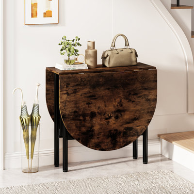 Metal Base Dining Table