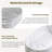 19" Bathroom Vessel Sink With Faucet, Drain Assembly