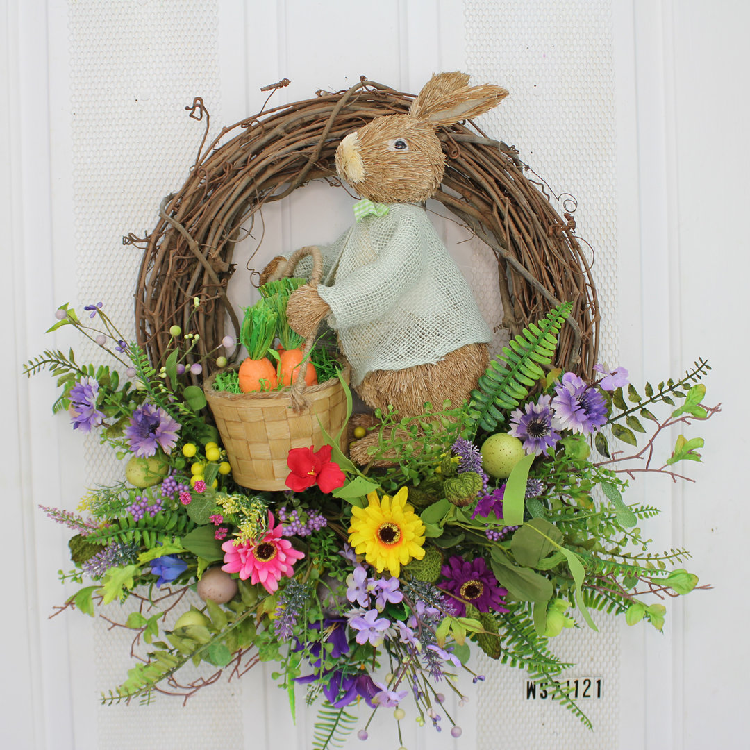 Handcrafted Faux Mixed Assortment Foam 24'' Wreath The Holiday Aisle®