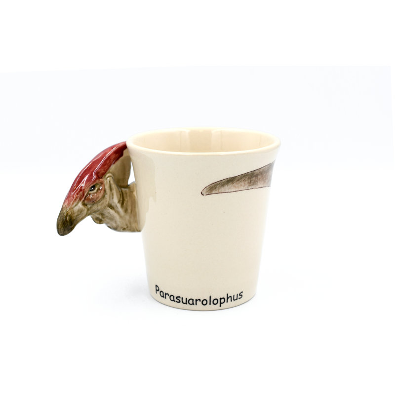 1A257A180AFF41C9AD1C13ACF0EF080A Tasse de dinosaure Parasaurolophus 10 oz