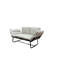 Violette Metal Frame Futon Love Seat-106769607