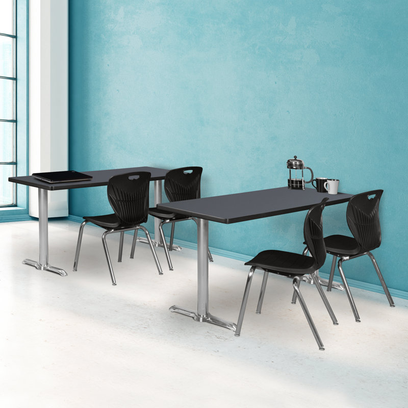 Base et table de formation Cain, Gris, Gris, H 29 po x L 84 po x l 24 po