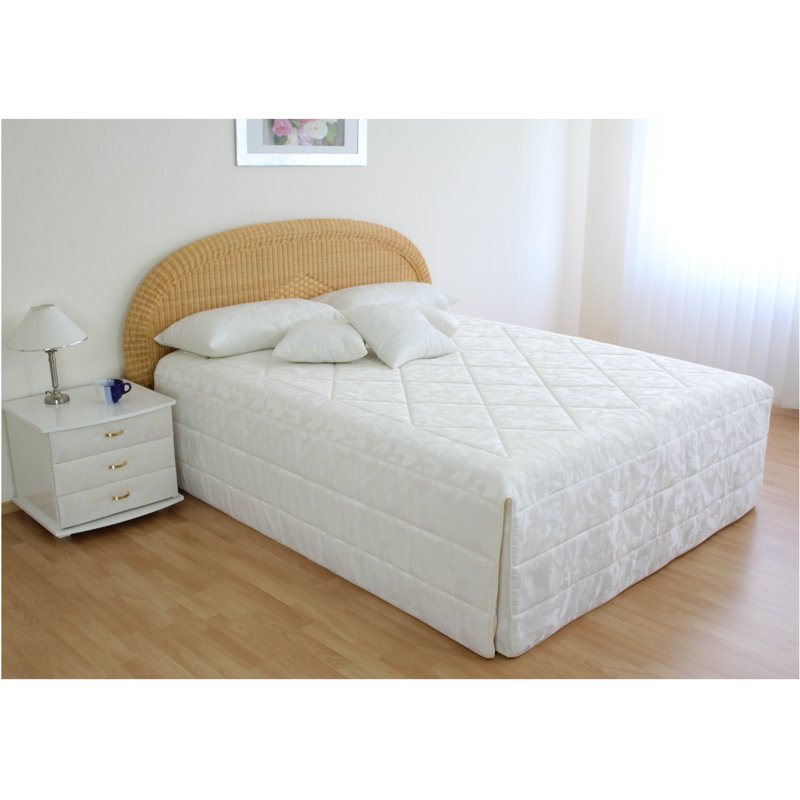 Kampia Cotton Solid Colour Bedspread