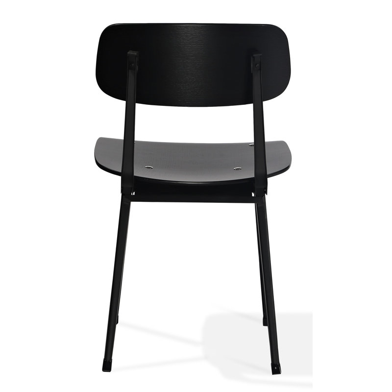 Chaise d'appoint Perla, Noir