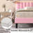 Breella Vegan Leather Platform Bed-544814360-544814361