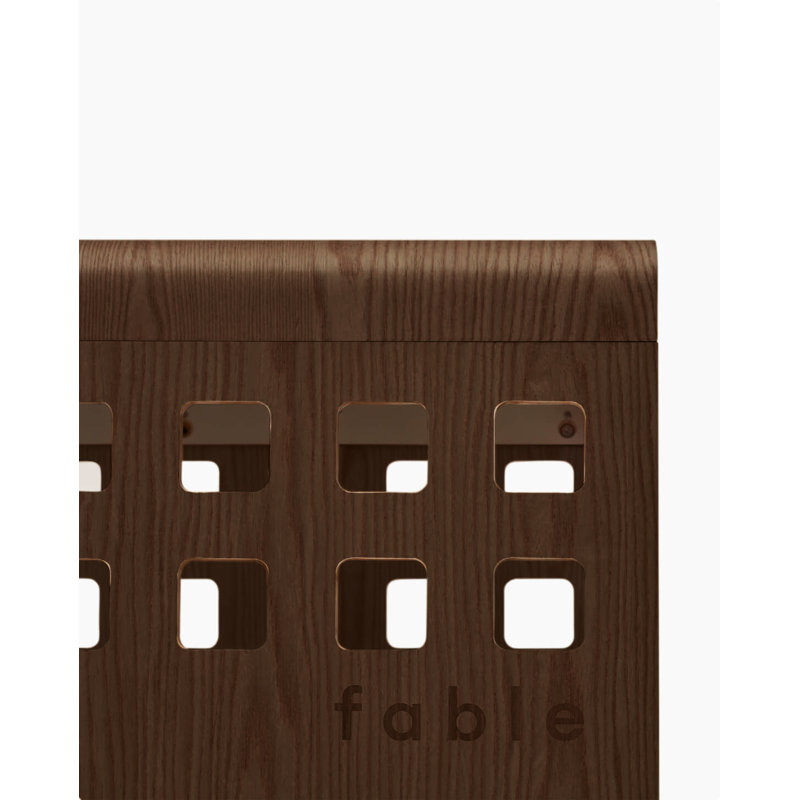 Caisse pour animaux Fable, Petit (H 23 po x l 20 po x P 26 po), Noyer
