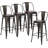 Burney Counter Stool with Metal Frame-5982476-5982472