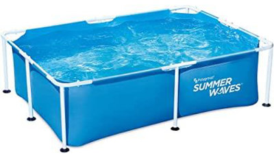 Resin Rectangle Frame Set Pool 201cm H x 150cm W x 201cm L