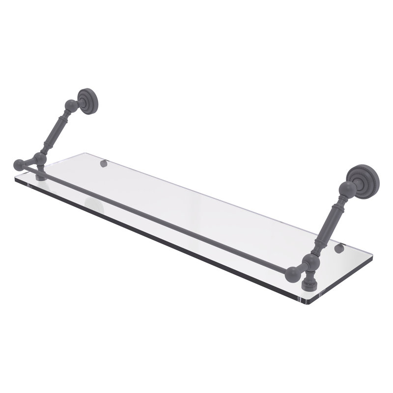 Tablette de support Marchmont, Gris mat, H 7,3 po x l 30 po x P 8,6 po