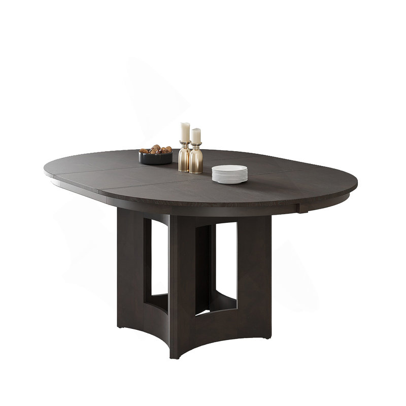 Table de salle à manger extensible Farmhouse, Espresso