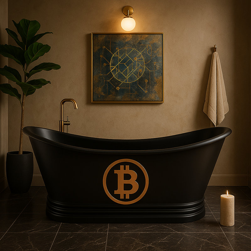 1803mm x 857mm Freestanding Copper Bathtub