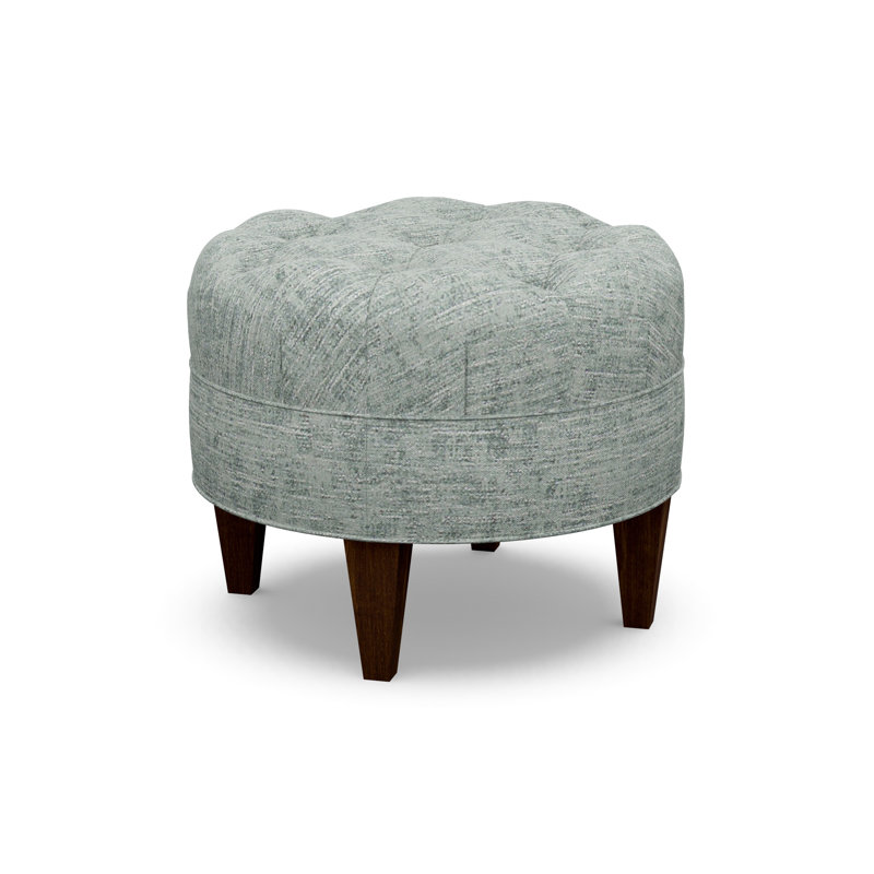 Round Ottoman, Walnut, 3906-99