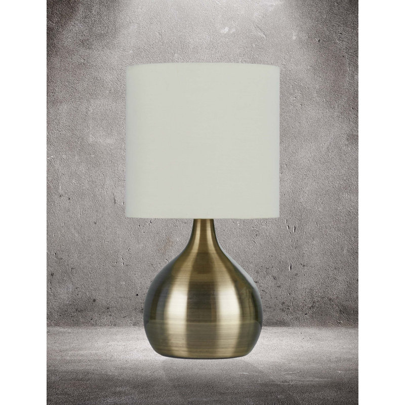 Bateman Table Lamp, Antique Brass