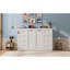 Lit mural simple blanc et brun avec éclairage à DEL, armoire pliable, bois massif, ouverture hydraulique lisse, idéal pour les espaces de travail à la maison dans les petites résidences, bois, système, dortoirs de bonne étude-648678574