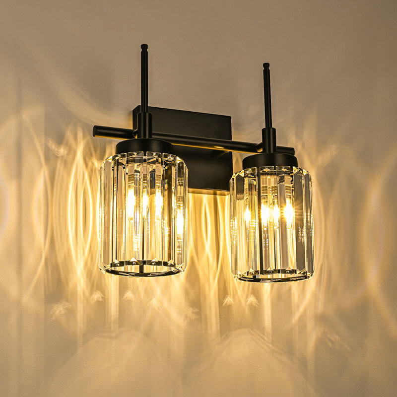 Edgars Dimmable Vanity Light, Black, 2