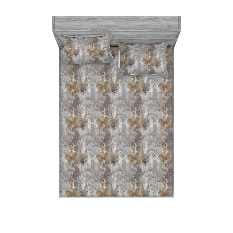 Drap-housse et taies décoratives 3 pièces Ambesonne