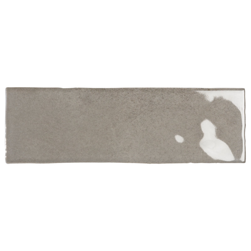 Carrelage mural en céramique 2,5 "x 8", gris