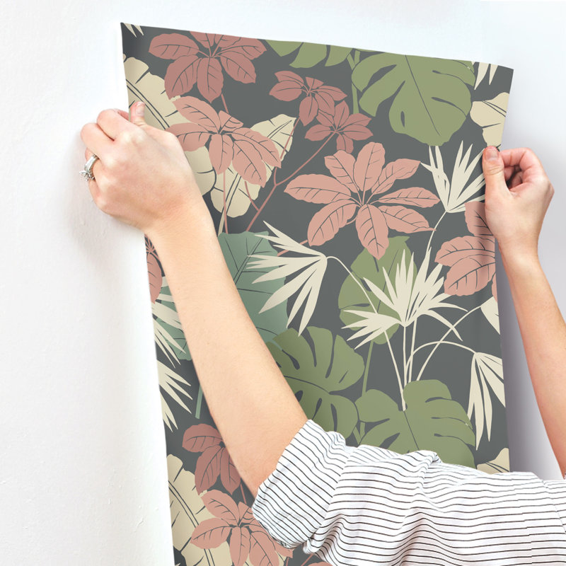 Medellin Wallpaper Double Roll, Black