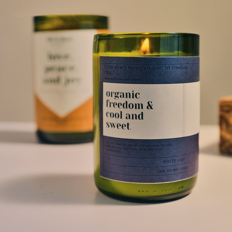 Scented Designer Candle, 11" x 8"