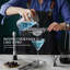 Ensemble barman à cocktail avec support | Ensemble de bar 24 pièces complet