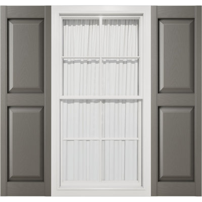 Mid-America Raised Panel Shutters
