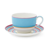 10 Oz Breakfast Cup & Saucer in Pink