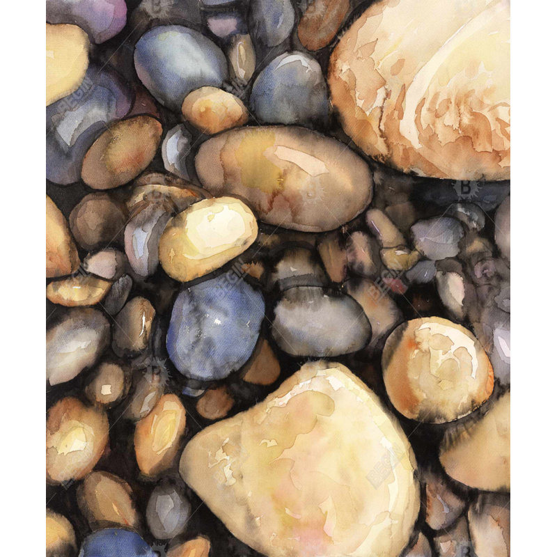 Hygge Brown Shapes King Duvet Cover - Small Pebbles Home Decor