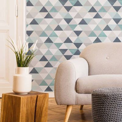 Kaci-Lee Peel & Stick Geometric Tile
