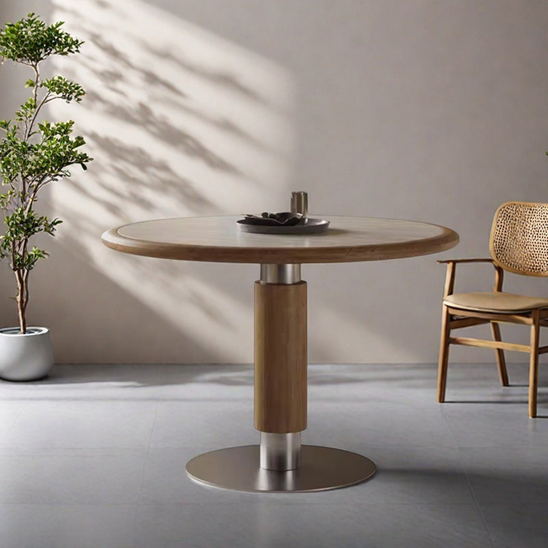 Table ronde Durable Rock, H 29,52 po x L 39,37 po x l 39,37 po