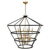 Massive 12 - Light Chandelier