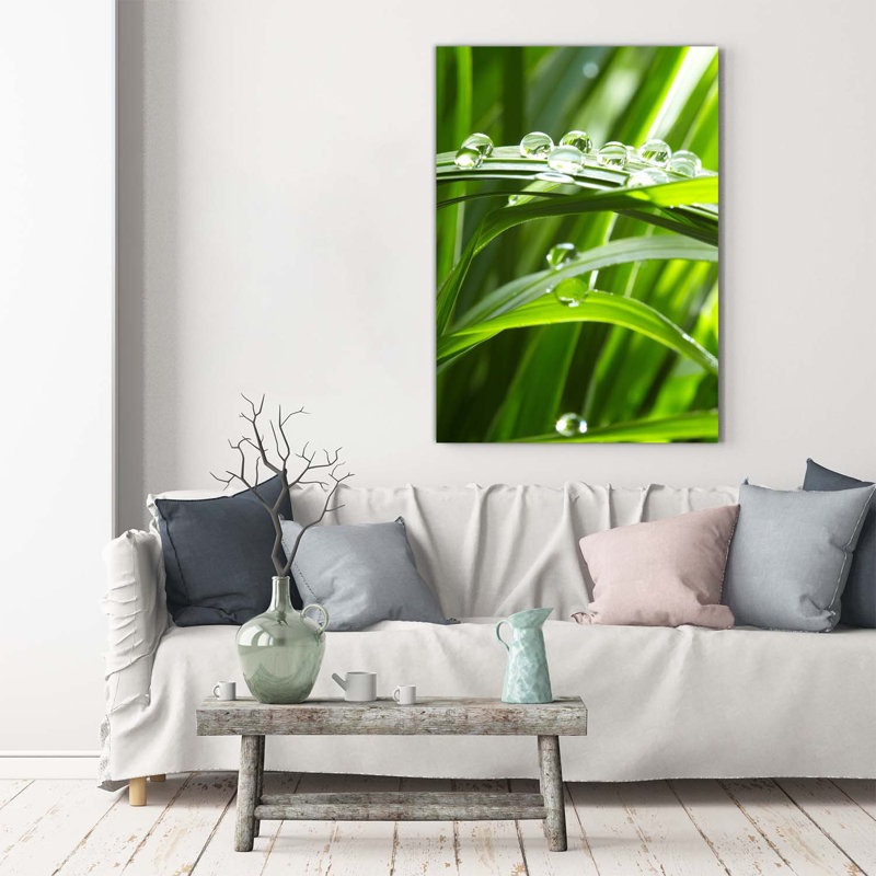Blades Of Grass - Wrapped Canvas Print
