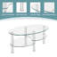 Siguna Glass Top Coffee Table-1185364400