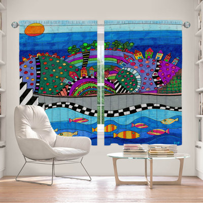 Jenee Room Darkening Curtain Pair