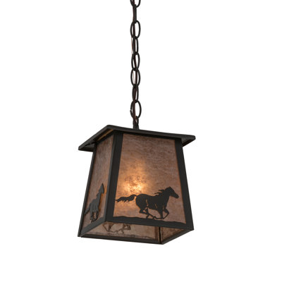 Luminaire suspendu géométrique unique à 1 lumière Bigio