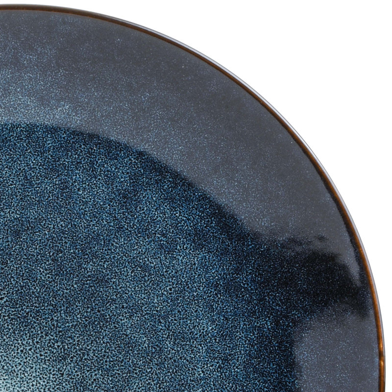 Service de table double 16 pièces Gibson Elite Matisse, service pour 4 (16 pièces), Cobalt; cobalt