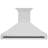 ZLINE Autograph Edition 48 in. Stainless Steel Range Hood with Stainless Steel Shell and Handle-786737567