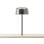 Yurei Co-Working Lamp (Matte Black)  with 14" Transparent Polymer Shade, Tea-1743783011-1743783014