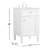 Rivers 21 " W Freestanding Standard Free Standing 1 Single Vanity Bathroom Vanity With Marble Top-1617650496