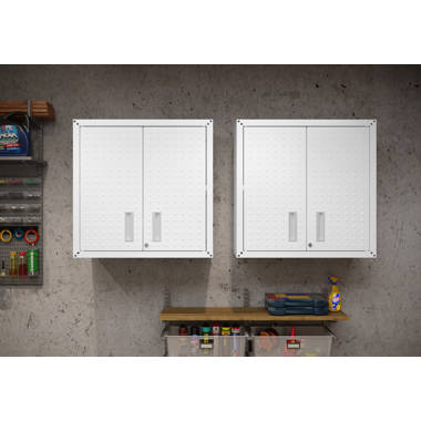 Sibley Textured Garage Complete Storage System (Set of 6) The Twillery Co. Color: White